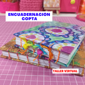 Taller virtual Encuadernación Costura Copta