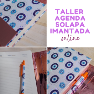 Agenda con Solapa Imantada/ empaste vinil